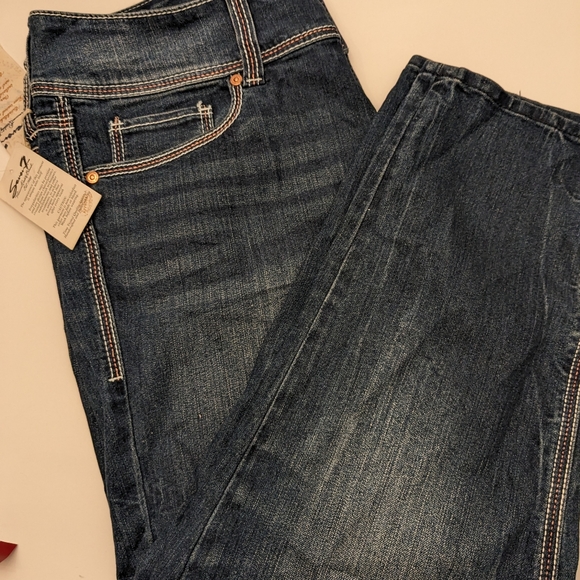 Seven7 jeans cropped size 14 NWT - Picture 2 of 9